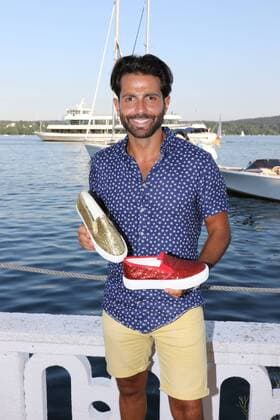 Designer Serfan - Serhat Yilmaz, Serfan Fashion Show im Hugo s Beach am Starnberger See in Starnberg am 27.08.2016