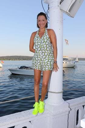 Simone Ballack, Serfan Fashion Show im Hugo s Beach am Starnberger See in Starnberg am 27.08.2016
