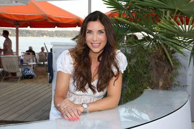 Alexandra Polzin, Serfan Fashion Show im Hugo s Beach am Starnberger See in Starnberg am 27.08.2016