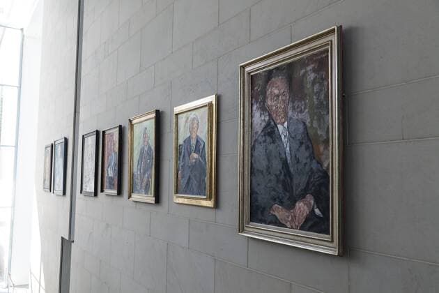 Kanzlergalerie im Bundeskanzleramt in Berlin 2016 Kanzlergalerie im Bundeskanzleramt in Berlin 2016