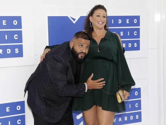 MTV Video Music Awards in New York DJ Khaled and Nicole Tuck arrive on the red carpet at the 2016 MTV Video Music Awards at Madison Square Garden in New York City on August 28, 2016. Performers at the 2016 MTV VMA s include Rihanna, Britney Spears, Ariana Grande and Nicki Minaj.  NYP20160828203 JOHNxANGELILLO