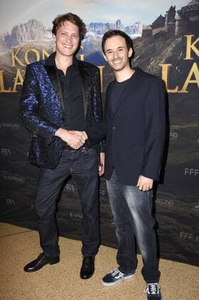 Felix von Poser und Matthias Lang bei der Premiere des Kinofilms König Laurin im Mathäser Filmpalast. München, 28.08.2016 Foto:xP.xSchönbergerx xFuturexImage