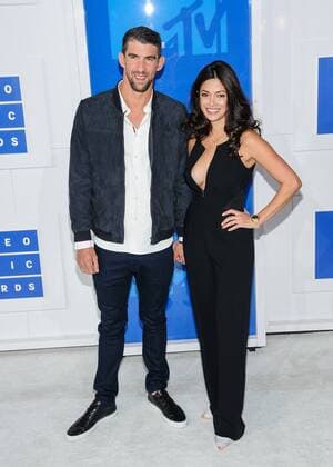 August 28, 2016 - New York, NY, United States - 28 August 2016 - New York, New York - Michael Phelps. 2016 MTV Video Music Awards at Madison Square Garden. Photo Credit: Mario Santoro AdMedia New York United States - ZUMAa123