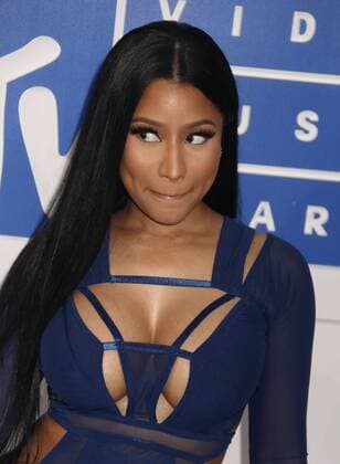 August 28, 2016 - New York, New York, U.S. - Singer NICKI MINAJ attends the arrivals at the 2016 MTV Video Music Awards held at Madison Square Garden. New York U.S. - ZUMAk03_