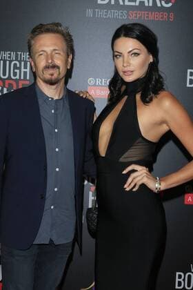 LOS ANGELES - AUG 28: John Frizzell, Anna Sizykh at the When The Bough Breaks Premiere at the Regal LA Live Stadium 14 on August 28, 2016 in Los Angeles, CA  HPA