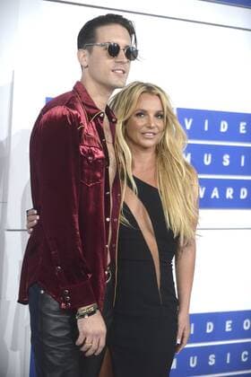 G-Eazy und Britney Spears bei der Verleihung der MTV Video Music Awards 2016 im Madison Square Garden. New York, 28.08.2016 Foto:xD.xVanxTinex xFuturexImage