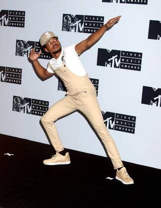 August 28, 2016 - New York, New York, U.S. - CHANCE THE RAPPER poses for photos in the press room at the 2016 MTV Video Music Awards held at Madison Square Garden. New York U.S. - ZUMAk03_
