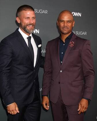 LOS ANGELES - AUG 29: Greg Vaughan, Dondre T. Whitfield at the Premiere Of OWN s Queen Sugar at the Warner Brothers Studios on August 29, 2016 in Burbank, CA  KathyxHutchins