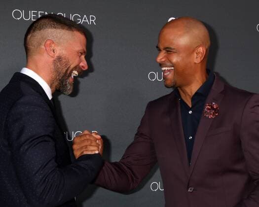 LOS ANGELES - AUG 29: Greg Vaughan, Dondre T. Whitfield at the Premiere Of OWN s Queen Sugar at the Warner Brothers Studios on August 29, 2016 in Burbank, CA  KathyxHutchins