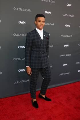 LOS ANGELES - AUG 29: Nicholas Ashe at the Premiere Of OWN s Queen Sugar at the Warner Brothers Studios on August 29, 2016 in Burbank, CA  KathyxHutchins