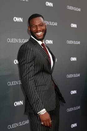 LOS ANGELES - AUG 29: Kofi Siriboe at the Premiere Of OWN s Queen Sugar at the Warner Brothers Studios on August 29, 2016 in Burbank, CA  KathyxHutchins