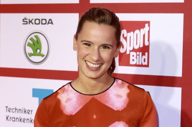 Christina Rann beim Sport Bild Award 2016 in der Fischauktionshalle. Hamburg, 29.08.2016 Foto:xgbrcix xFuturexImage