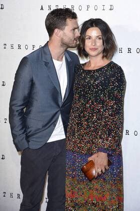 Jamie Dornan und Amelia Warner bei der Premiere des Kinofilms Anthropoid im BFI Southbank. London, 30.08.2016 Jamie Dornan, Amelia Warner  Foto:xS.xVasx xFuturexImage
