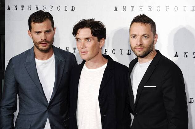 Jamie Dornan, Cillian Murphy und Sean Ellis bei der Premiere des Kinofilms Anthropoid im BFI Southbank. London, 30.08.2016 Jamie Dornan, Cillian Murphy, Sean Ellis  Foto:xS.xVasx xFuturexImage