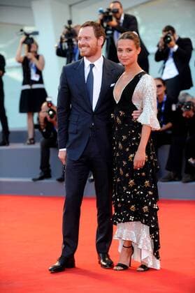 73rd Venice Film Festival, Red Carpet film The light between oceans . Pictured: Michael Fassbender, Alicia Vikander  Copyright: xAlbertoxTerenghi Veneziax2016x