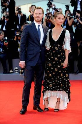 73rd Venice Film Festival, Red Carpet film The light between oceans . Pictured: Michael Fassbender, Alicia Vikander  Copyright: xAlbertoxTerenghi Veneziax2016x