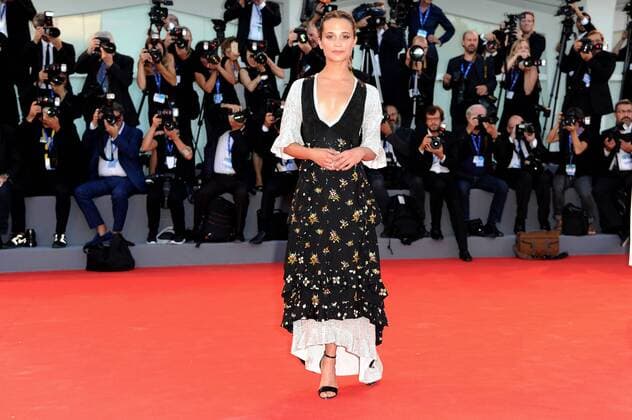 73rd Venice Film Festival, Red Carpet film The light between oceans . Pictured: Alicia Vikander  Copyright: xAlbertoxTerenghi Veneziax2016x