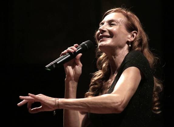 September 1, 2016 - Mexico - EUM20160901CUL01.JPG.CIUDAD DE MEXICO MusicMusica-Ute Lemper.- La cantante alemana Ute Lemper en ensayo con la Orquesta Sinfonica Nacional (OSN), 1 de septiembre de 2016, en el Palacio de Bellas Artes. Foto: Agencia EL UNIVERSALAlejandra LeyvaJMA Mexico  - ZUMAu78_