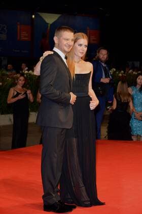 73rd Venice Film Festival, Red Carpet film Arrivals . Pictured: Jeremy Renner, Amy Adams  Copyright: xSimonexComi Veneziax2016x