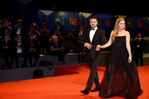 73rd Venice Film Festival, Red Carpet film Arrivals . Pictured: Jeremy Renner, Amy Adams  Copyright: xSimonexComi Veneziax2016x