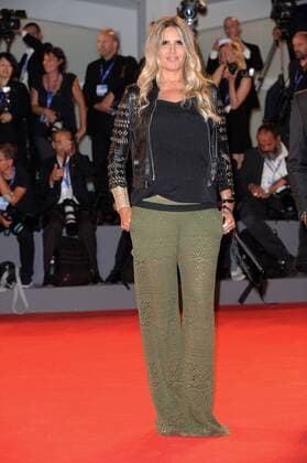 73rd Venice Film Festival, Red Carpet film Arrival . Pictured: Tiziana Rocca  Copyright: xAlbertoxTerenghi Veneziax2016x