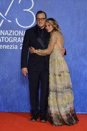 73rd Venice Film Festival, Red Carpet film L estate addosso . Pictured: Gabriele Muccino , Angelica Russo  Copyright: xSimonexComi Veneziax2016x