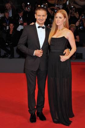 73rd Venice Film Festival, Red Carpet film Arrival. Pictured: Jeremy Renner, Amy Adams  Copyright: xVeneziax2016x
