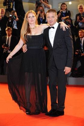 Arrival Premiere Venice. Italy. Amy Adams and Jeremy Renner at the premiere for Arrival at The Light Between Oceans Premiere during the 73rd Venice Film Festival . 1st September 2016. LMK200-61334-010916 