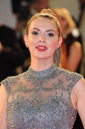 Arrival Premiere Venice. Italy. Carly Steele at the premiere for Arrival at The Light Between Oceans Premiere during the 73rd Venice Film Festival . 1st September 2016. LMK200-61334-010916 