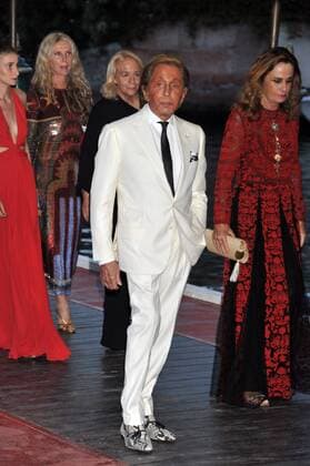73rd Venice Film Festival. Arrivals for Franca: Chaos and Creation red carpet. Pictured: Valentino Garavani  Copyright: xVeneziax2016x