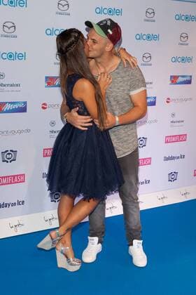 Sarah und Pietro Lombardi - Music Meets Media und alcatel Entertainment Night in Berlin am 02.09.2016. Music Meets Media - alcatel Entertainment Night