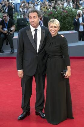 Paolo Sorrentino and Daniela D Antonio attending the The Young Pope premiere at the 73rd Venice International Film Festival on September 03, 2016 Foto:xDaziramx xFuturexImage
