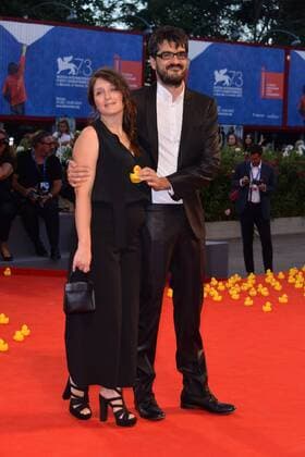 73rd Venice Film Festival, Red Carpet film Piuma . Pictured: Roan Johnson, Ottavia Madeddu,  Copyright: xSimonexComi Veneziax2016x