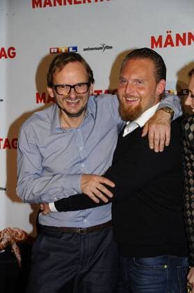 Filmpremiere von Männertag in München - Milan Peschel und Axel Stein Premiere Männertag Film Kino Fernsehen Mathäser Filmpalast München 05. September 2016