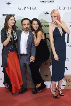 September 5, 2016 - Madrid, Madrid, Spain - Maria Valverde, Koldo Serra, Barbara Goenaga, Ingrid Garcia Jonsson attended Gernika premiere at Palafox Cinema on September 5, 2016 in Madrid Madrid Spain  - ZUMAg15_