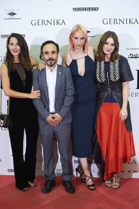September 5, 2016 - Madrid, Madrid, Spain - Maria Valverde, Koldo Serra, Barbara Goenaga, Ingrid Garcia Jonsson attended Gernika premiere at Palafox Cinema on September 5, 2016 in Madrid Madrid Spain  - ZUMAg15_