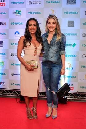 RIO DE JANEIRO, RJ - 05.09.2016: PRÉ ESTRÉIA DO FILME TÔ RYCA - Monique Alfradique and Samantha Schmutz during Pre premiere of the movie Tô Ryca, new film of Downtown Filmes and Paris Filmes, which opens in theaters on 22 09, held in Kinoplex Shopping Rio Sul in Rio de Janeiro, RJ. x1199027x  AndréxHorta