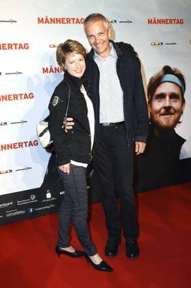 Michael Möller mit Gattin bei der Premiere des Kinofilms Männertag im Mathäser Filmpalast. München, 05.09.2016 Foto:xP.xSchönbergerx xFuturexImage