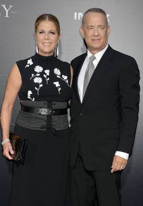 Tom Hanks and Rita Wilson arrive on the red carpet at the Sully New York Premiere at Alice Tully Hall on September 6, 2016 in New York City.  NYP201609063021 DENNISxVANxTINE