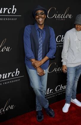 Arsenio Hall MR. CHURCH FILM PREMIERE Hollywood Patrick Rideaux PicturePerfect