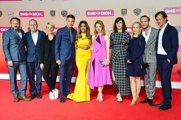 Weltpremiere SMS fuer Dich Das Filmteam und Filmcast Ankunft zur Weltpremiere SMS fuer Dich im CineStar im Sony Center in Berlin am 06.09.2016