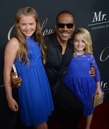 Cast members Natalie Coughlin, Eddie Murphy and Mckenna Grace (L-R) attend the premiere of the motion picture drama Mr. Church at the ArcLight Cinema Dome in the Hollywood section of Los Angeles on September 6, 2016. Storyline: Mr. Church tells the story of a unique friendship that develops when a little girl and her dying mother retain the services of a talented cook - Henry Joseph Church. What begins as a six month arrangement instead spans fifteen years, and creates a family bond that lasts forever.  LAP2016090612 JIMxRUYMEN