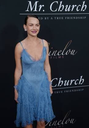 Cast member Britt Robertson attends the premiere of the motion picture drama Mr. Church at the ArcLight Cinema Dome in the Hollywood section of Los Angeles on September 6, 2016. Storyline: Mr. Church tells the story of a unique friendship that develops when a little girl and her dying mother retain the services of a talented cook - Henry Joseph Church. What begins as a six month arrangement instead spans fifteen years, and creates a family bond that lasts forever.  LAP2016090620 JIMxRUYMEN