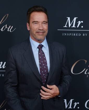 Actor and former California governor Arnold Schwarzenegger attends the premiere of the motion picture drama Mr. Church at the ArcLight Cinema Dome in the Hollywood section of Los Angeles on September 6, 2016. Storyline: Mr. Church tells the story of a unique friendship that develops when a little girl and her dying mother retain the services of a talented cook - Henry Joseph Church. What begins as a six month arrangement instead spans fifteen years, and creates a family bond that lasts forever.  LAP2016090623 JIMxRUYMEN