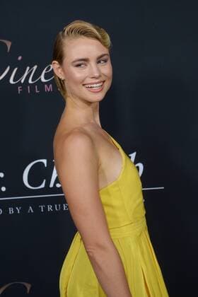 Cast member Lucy Fry attends the premiere of the motion picture drama Mr. Church at the ArcLight Cinema Dome in the Hollywood section of Los Angeles on September 6, 2016. Storyline: Mr. Church tells the story of a unique friendship that develops when a little girl and her dying mother retain the services of a talented cook - Henry Joseph Church. What begins as a six month arrangement instead spans fifteen years, and creates a family bond that lasts forever.  LAP2016090635 JIMxRUYMEN