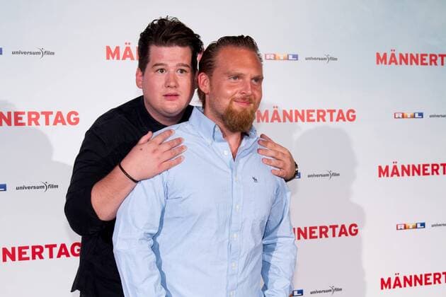 Chris Tall, Axel Stein bei der Premiere - Männertag - am 06.09.2016 in Köln. Premiere - Männertag - in Köln