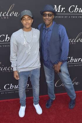 Arsenio Hall mit Sohn Arsenio Hall Jr. bei der Premiere des Kinofilms Mr. Church im Arclight Hollywood. Los Angeles, 06.09.2016 Foto:xD.xStarbuckx xFuturexImage