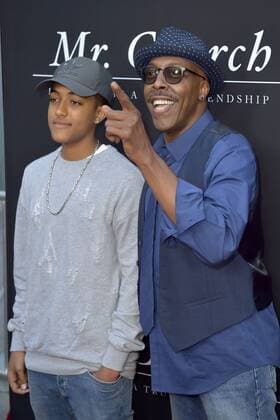 Arsenio Hall mit Sohn Arsenio Hall Jr. bei der Premiere des Kinofilms Mr. Church im Arclight Hollywood. Los Angeles, 06.09.2016 Foto:xD.xStarbuckx xFuturexImage