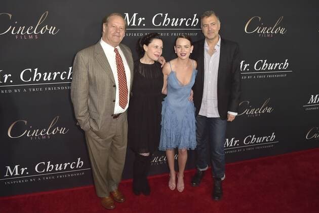 Bruce Beresford, Susan McMartin, Britt Robertson und Lee Nelson bei der Premiere des Kinofilms Mr. Church im Arclight Hollywood. Los Angeles, 06.09.2016 Foto:xD.xStarbuckx xFuturexImage