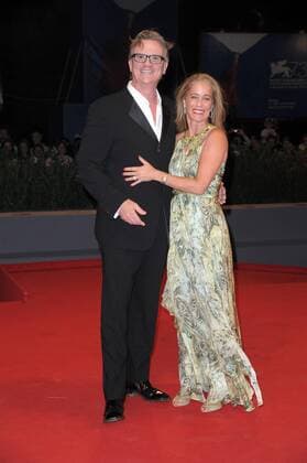 Filmfestspiele Venedig - The Journey Filmpremiere 73rd Venice Film Festival, Red Carpet film The journey . Pictured: Nick Hamm and wife Jennifer  Copyright: xAlbertoxTerenghi Veneziax2016x